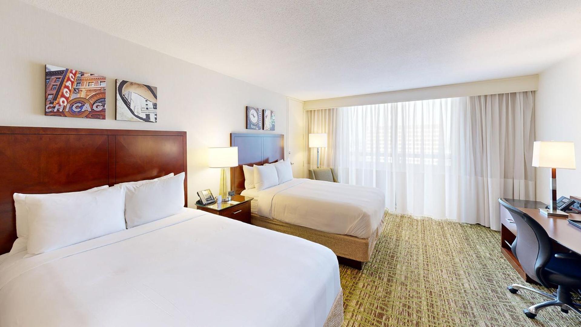 Marriott Chicago O'Hare Hotel Rosemont Bagian luar foto